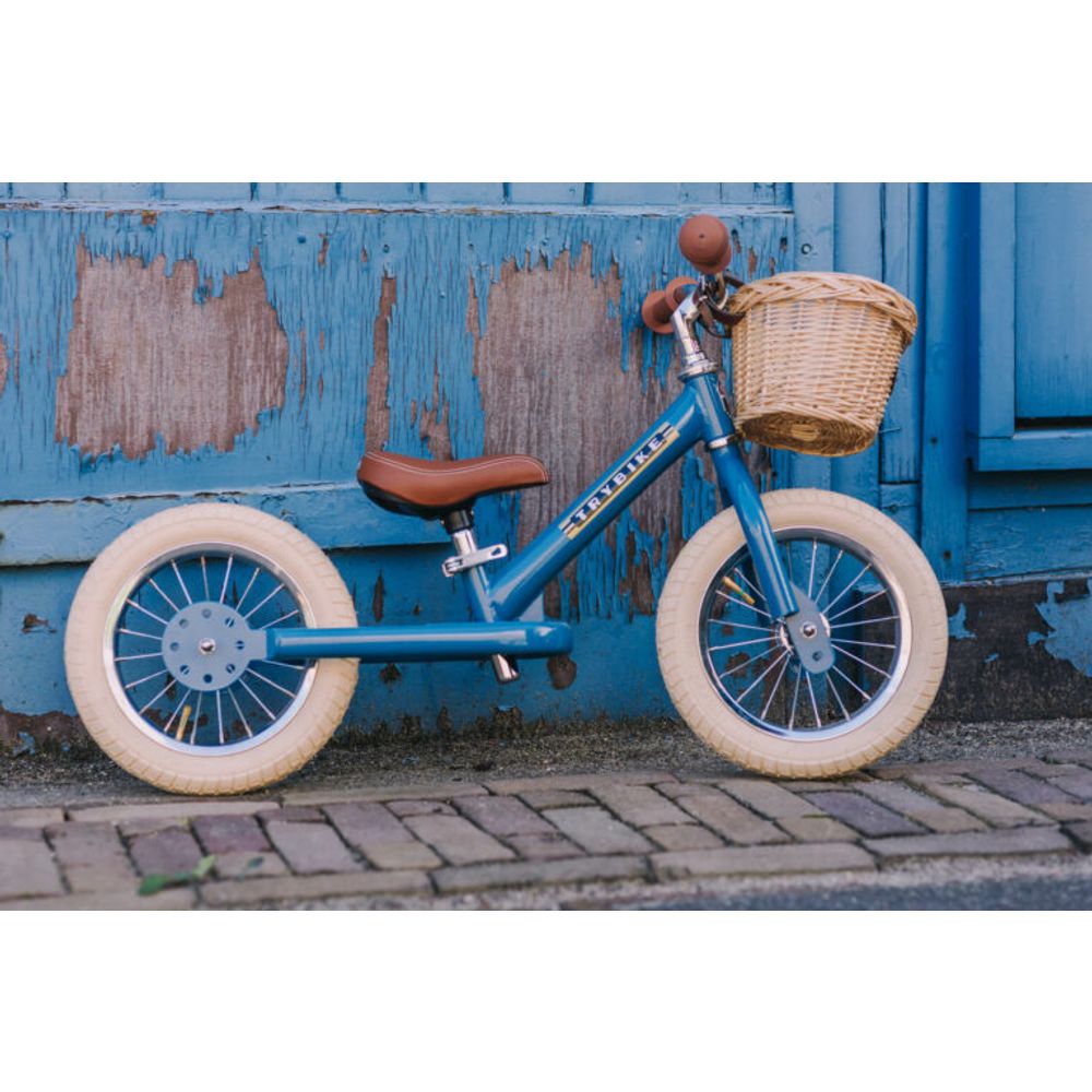 TRYBIKE Balans bicikl 2u1 Steel, Vintage Blue Matt slika 10