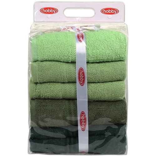 Colourful Cotton Set ručnika NINA, 70*140 cm, 4 komada, Rainbow - Green slika 6