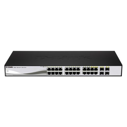 LAN Switch D-Link DGS-1210-24P/E 10/100/1000 24port PoE Smart slika 1