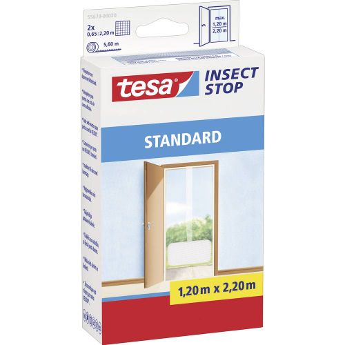 tesa  STANDARD  55679-00020-03    mreža protiv insekata za vrata    (Š x V) 1200 mm x 2200 mm  bijela  1 St. slika 1