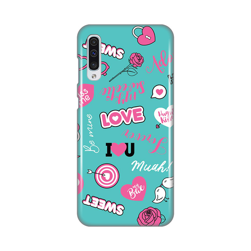 Torbica Silikonska Print za Samsung A307F/A505F/A507F Galaxy A30s/A50/A50s Love slika 1