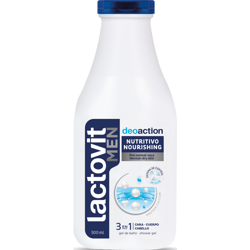 Lactovit deoaction gel za tuširanje "3u1" 500ml slika 1