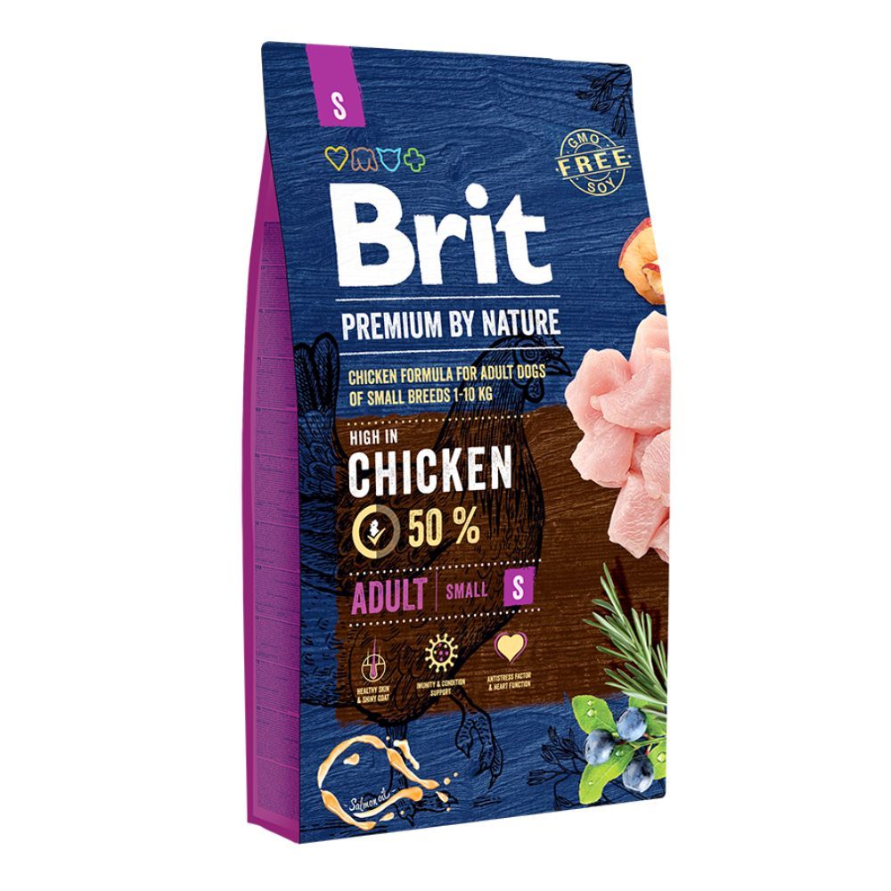 Brit Premium by Nature Adult Small Breed 8 kg slika 1