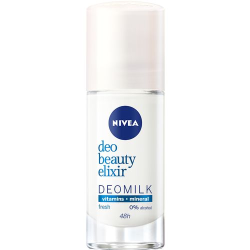 NIVEA Dezodorans DEOMilk Beauty Elixir Fresh roll on za žene slika 1