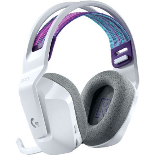  Gaming slušalice s mikrofonom Logitech G733, bijela slika 1