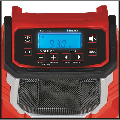 Einhell Akumulatorski radio i Bluetooth zvučnik TC-RA 18 Li BT - Solo, Cordless Radio slika 3