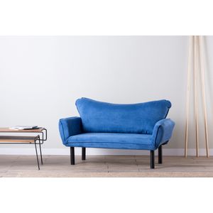 Chatto - Blue Blue 2-Seat Sofa-Bed
