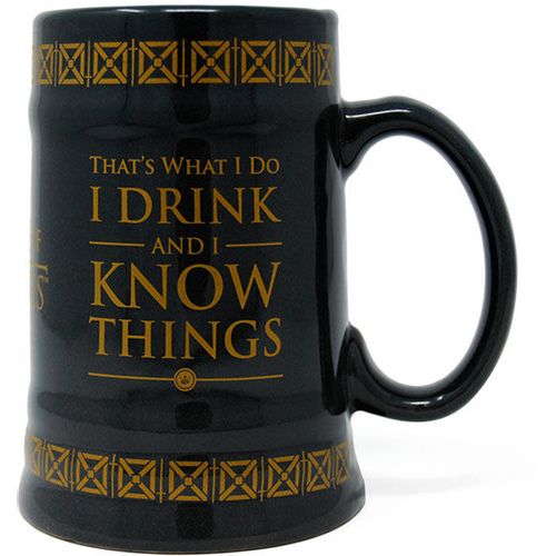 Game of Thrones Drink &amp; Know Things ceramic stein slika 1