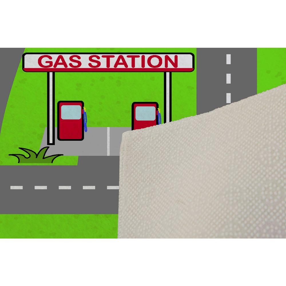 Tanka dječja staza za igru sa digitalnim printom Gradske ulice (100 x 150 cm) HMNT107 slika 4