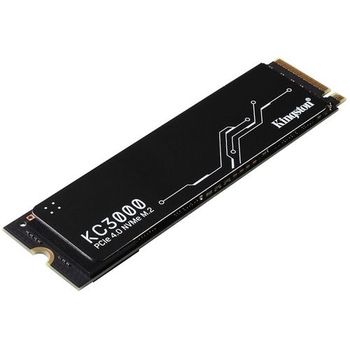 Kingston SKC3000S/1024G M.2 NVMe 1TB SSD, KC3000, PCIe Gen 4x4, 3D TLC NAND, Read up to 7,000 MB/s, Write up to 6,000 MB/s (single sided), 2280, Includes cloning software slika 2