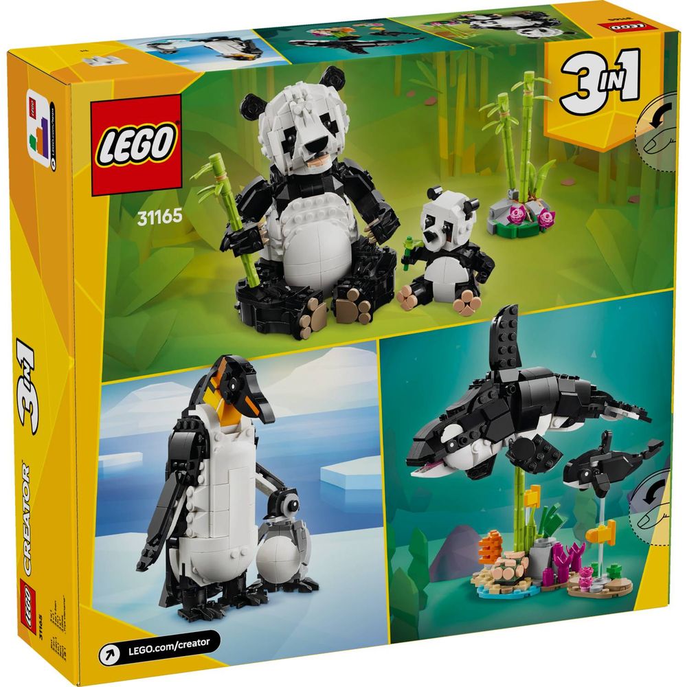 LEGO 31165 Divlje životinje: Porodica panda  slika 11