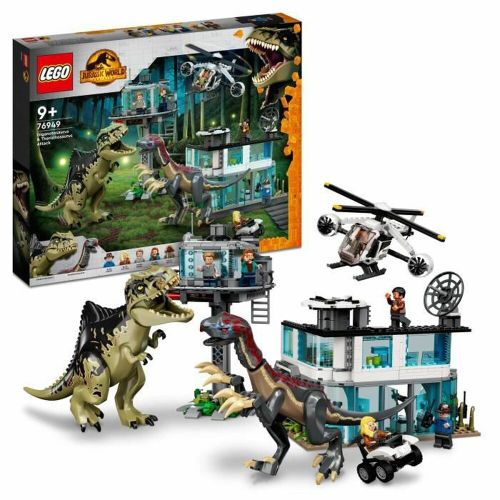 Igra Gradnje + Figurice Lego Jurassic World Attack slika 1