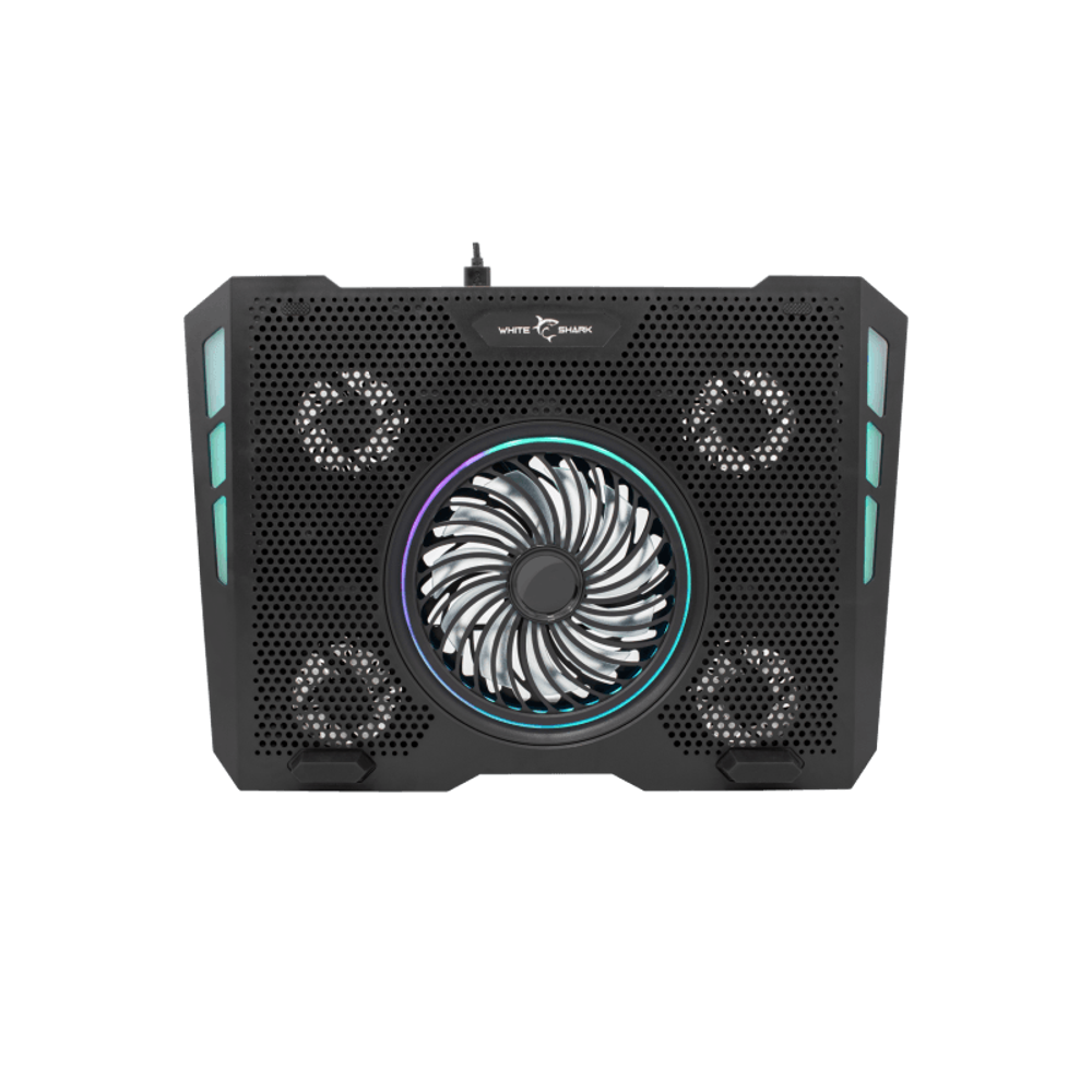 WHITE SHARK Rashladni stalak GCP-13 AURORA / 5 vent. RGB, 17.3" slika 2