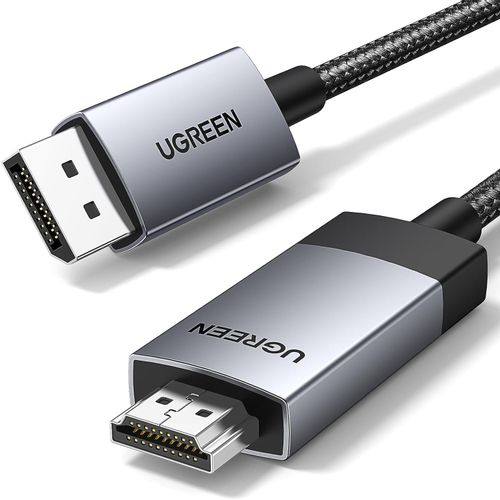 UGREEN DisplayPort na HDMI kabel 4K@60Hz HDR Active DP 1.2 na HDMI 2.0, 1M slika 1