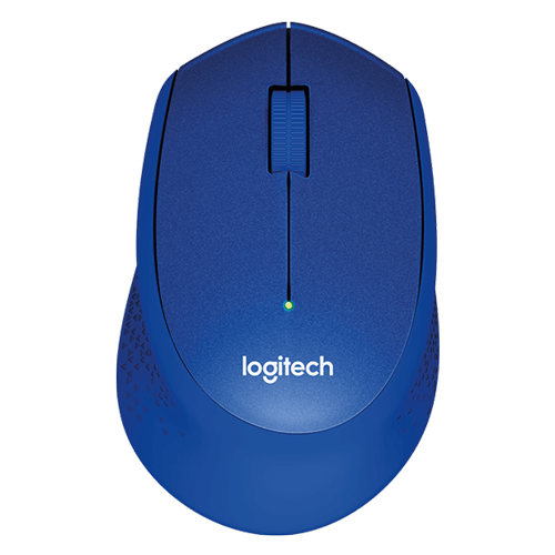 LOGITECH M330 Wireless Mouse - SILENT PLUS - BLUE slika 1