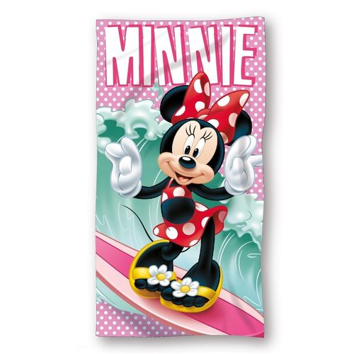 Baloo Dečiji Pamučni Peškir za plažu 70x140 cm Minnie Mouse Model 1 slika 1