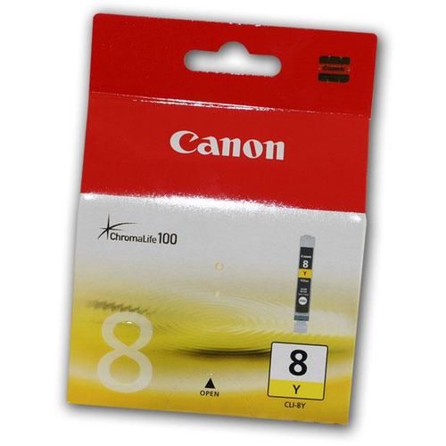 Canon tinta CLI-8Y, žuta slika 1