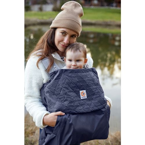 Ergobaby zimska zaštita  All Weather Cover - Charcoal slika 9