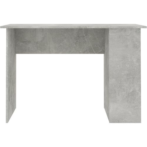 Radni stol siva boja betona 110 x 60 x 73 cm od iverice slika 10