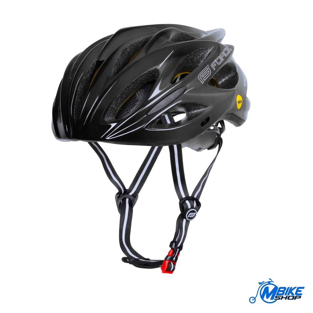 Force Kaciga Bull Hue MIPS Black/Grey slika 1