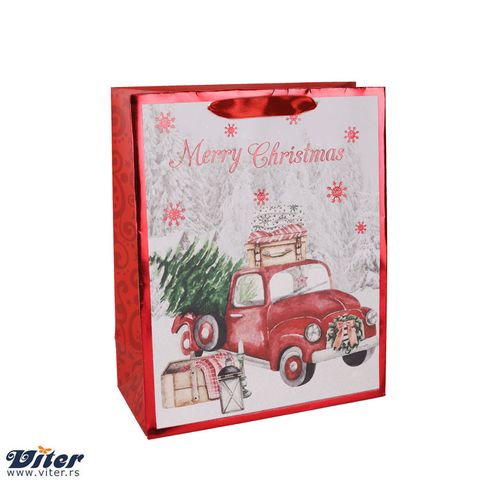 Viter novogodišnja kesa christmas car l 339334 slika 1