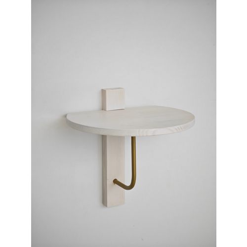 Reve - Gold, White Gold
White Wall Shelf slika 7