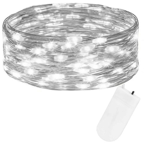 Springos LED lampice na baterije, 20 LED, hladno bijela, 2m slika 9