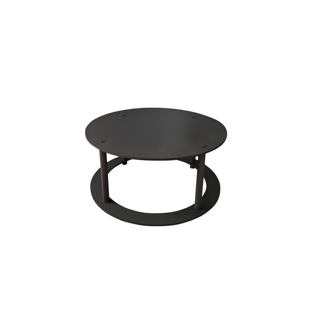 Kafić Stol Round Hole - Crni slika 2