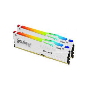 Kingston 32GB 6000MHz DDR5 W.White RGB, Fury Beast