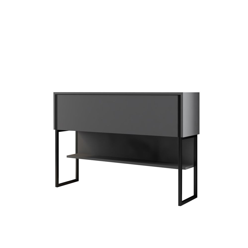 Hanah Home crna komoda Luxe - antracit slika 5