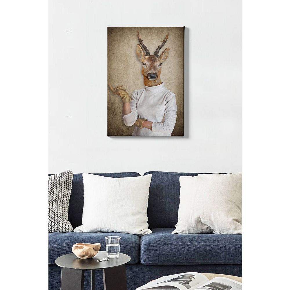 Dekorativna Višebojna Kanvas Slika (50 x 70 cm) - Model 74 slika 2