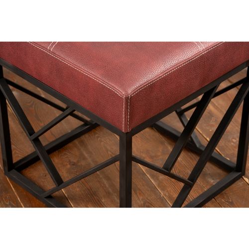 Koza - Claret Red Claret Red Pouffe slika 3