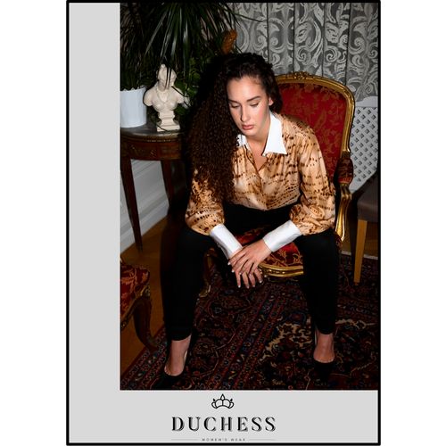 Duchess tigrasta svilena bluza  slika 1
