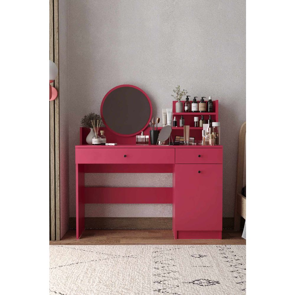 Make-Up Stol za Šminkanje Harmony 2 - boja: malina slika 1