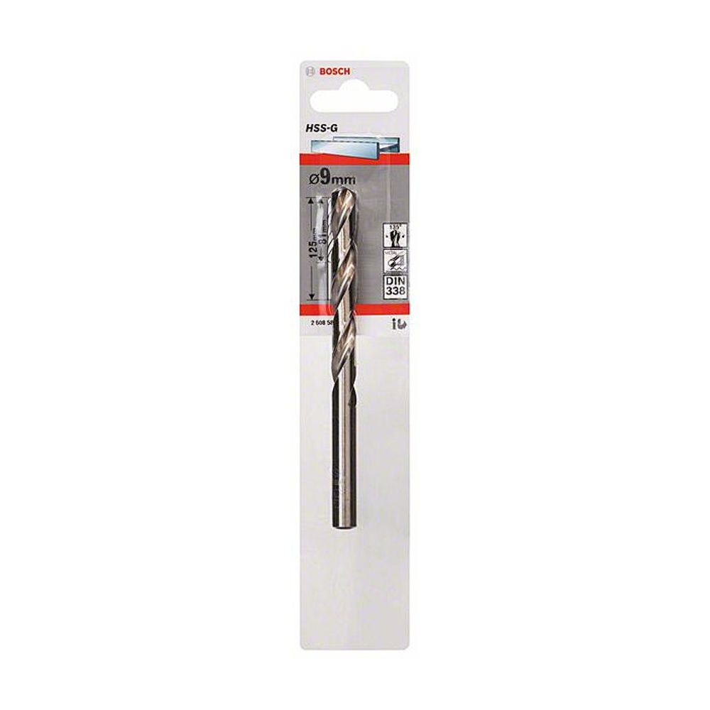 BOSCH Burgija HSS-G 9.0 mm slika 2