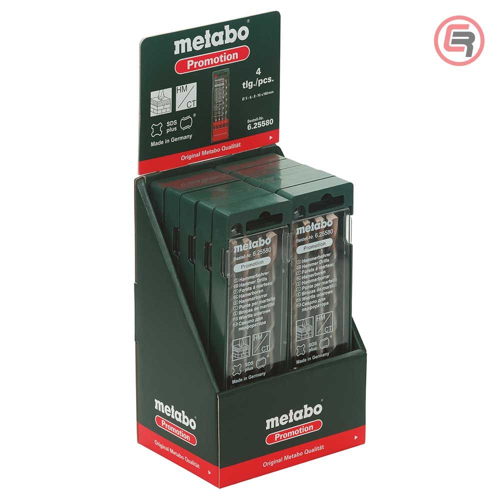 Metabo Garnitura Svrdala SDS - plus, 5 - 10mm / 4 dijelna u PVC Kutiji "SP" – 625580000 slika 2