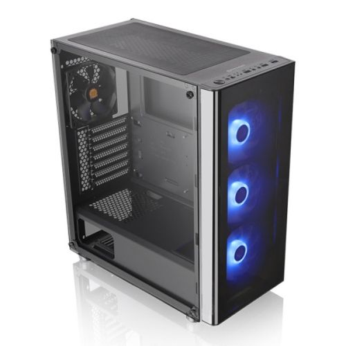 Kućište Thermaltake V200 TG RGB/Black/Win/SPCC/Glass, CA-1K8-00M1WN-01 slika 1