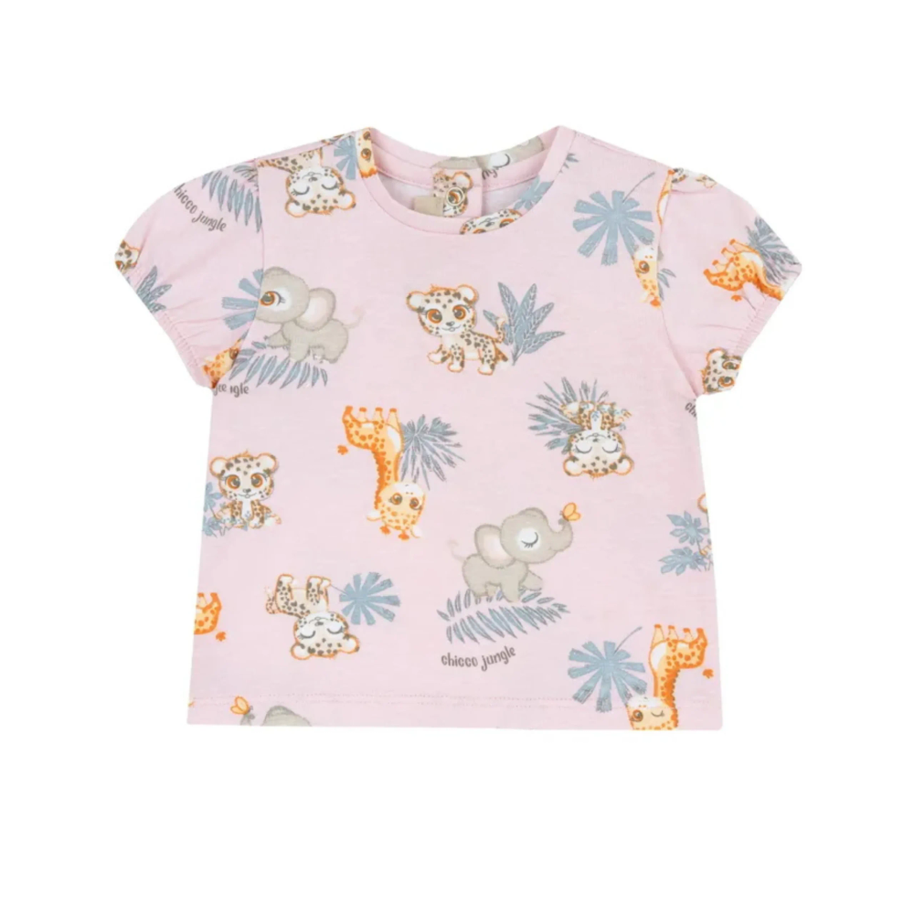 Chicco Majica kratkih rukava za bebe Baby Safari slika 1
