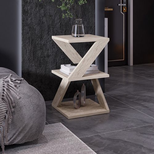 Albeni - Travertine Travertine Side Table slika 3