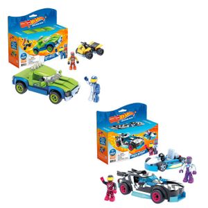 Mega Construx Set za gradnju, Hot Wheels auta, 2s