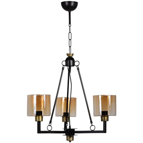 Napoli 3 Lü Avize Black Chandelier slika 2