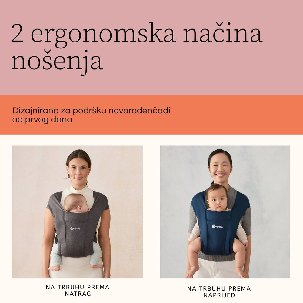 Ergobaby Embrace nosiljka Jade slika 6