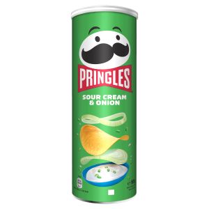 Pringles cips sour cream onion 165 g