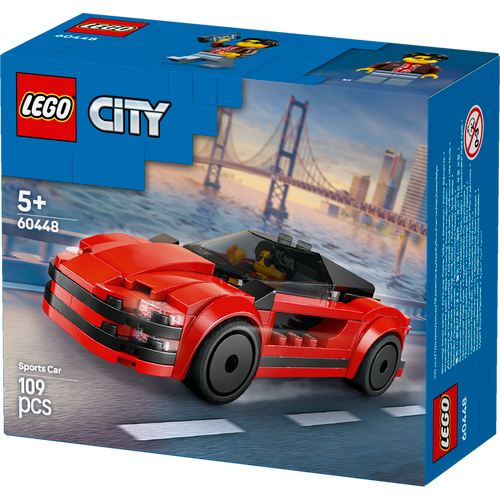 LEGO® CITY 60448 Crveni sportski auto slika 5