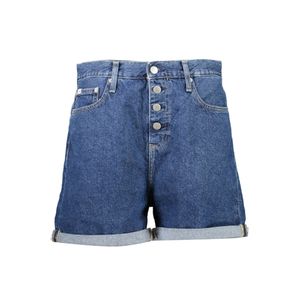 CALVIN KLEIN JEANS SHORT WOMAN BLUE