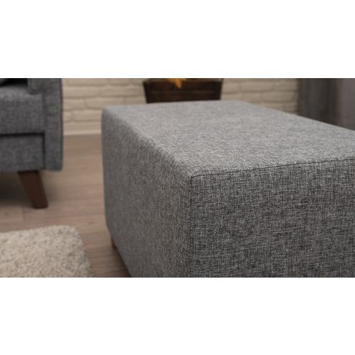 Atelier Del Sofa Tabure, Sivo, Lotus - Grey slika 4