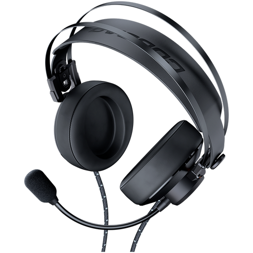 Cougar I VM410 I 3H550P53B.0002 I Headset I 53mm Driver / 9.7mm noise cancelling Mic. / Stereo 3.5mm 4-pole and 3-pole PC adapter / Suspended Headband / Black slika 4