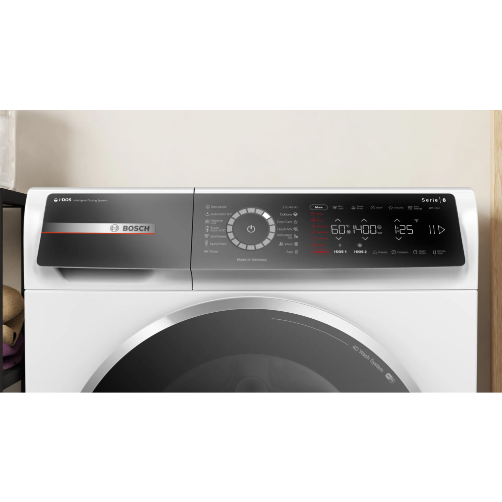BOSCH perilica rublja Serie 8|,A ,10kg, I-Dos, IronAsist,Mini Load, HomeConnect slika 2