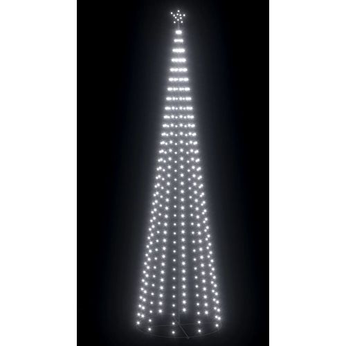 Stožasto božićno drvce 752 tople bijele LED žarulje 160x500 cm slika 10