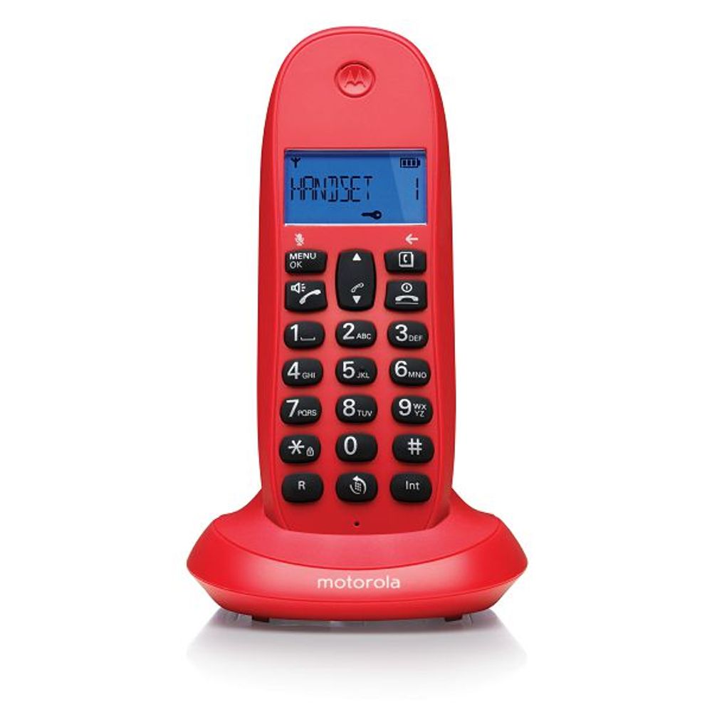 MOTOROLA DECT TELEFON C1001LB+ tamno crvena slika 2